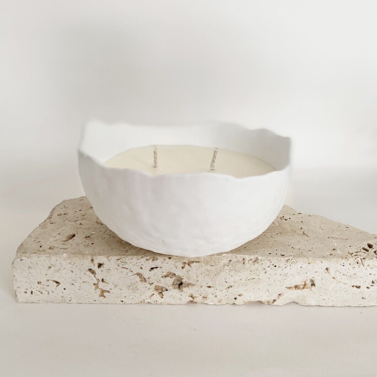 Pinterest Kase Formlu El Yapımı Beton Mum | Vanilya Kokulu Soya Wax Mum