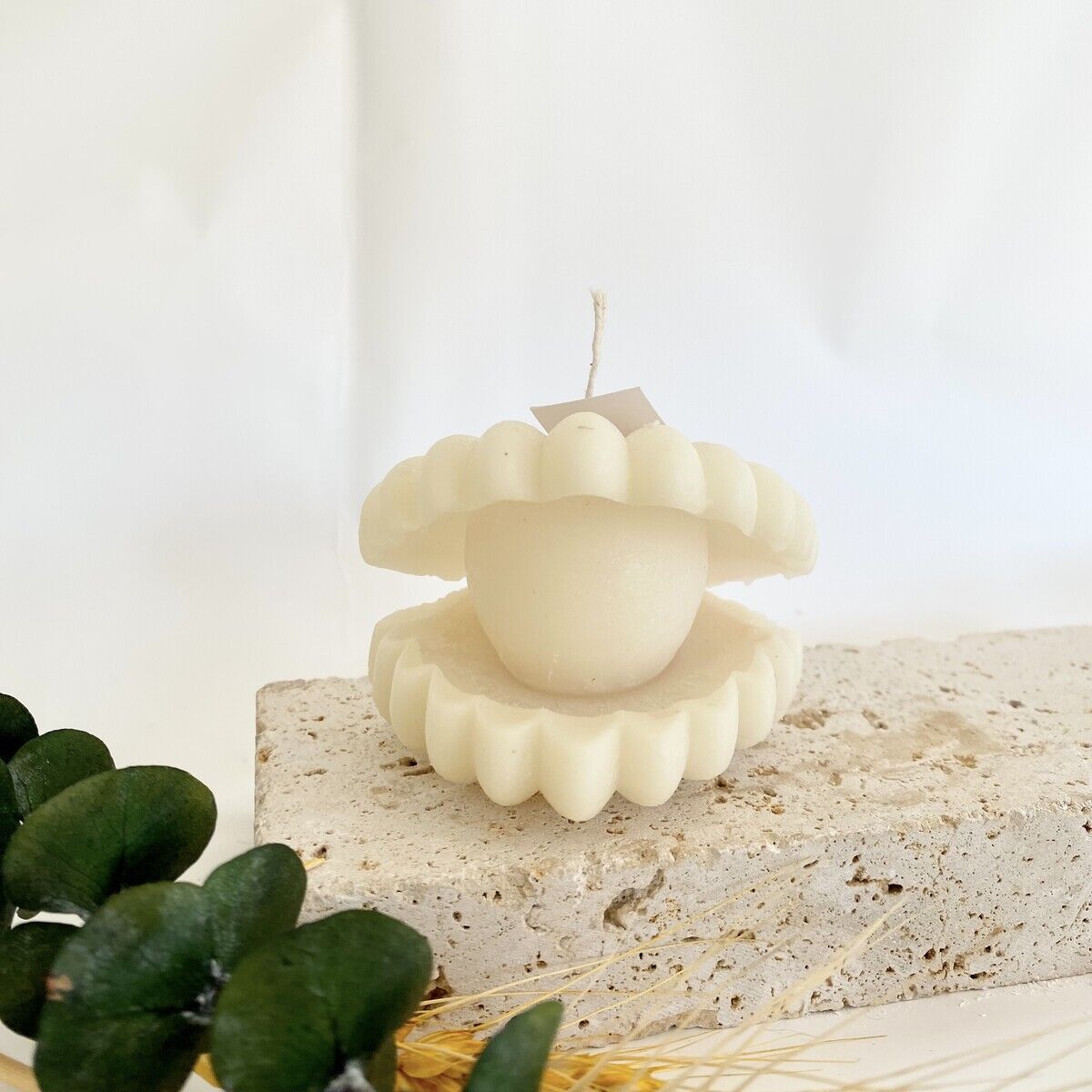 Deniz İncisi Mum | El Yapımı Doğal Soya Wax Dekoratif Mum