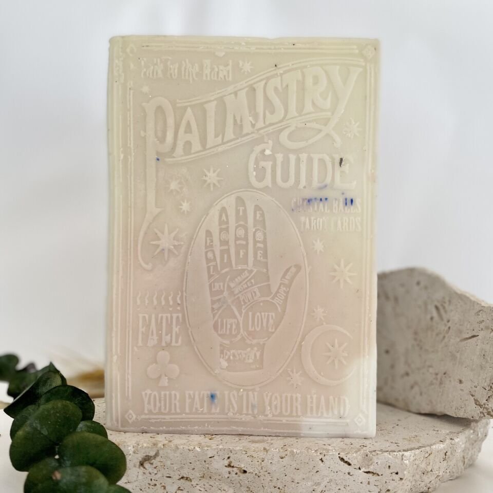 Kitap Formunda Büyük El Yapımı Mum | Doğal Soya Wax Dekoratif Mum