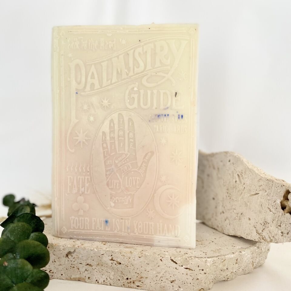 Kitap Formunda Büyük El Yapımı Mum | Doğal Soya Wax Dekoratif Mum